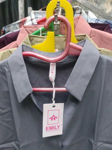 Elegant Grey Blouse