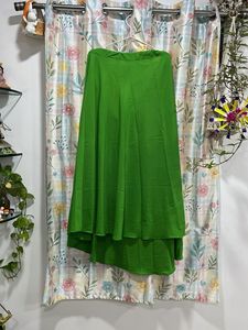 long kurta with skirt