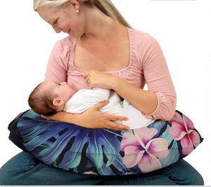 Floral Nursing Pillow for Mom &amp; Baby