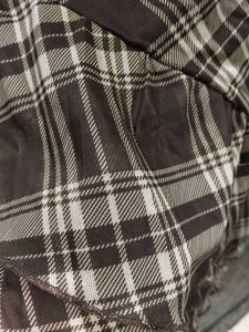 Chic Plaid Off-Shoulder Top