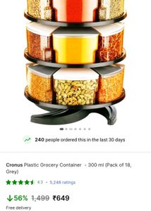 Cronus Rotating Spice Rack