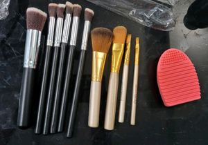Pack 10 MAKEUP Brush &amp; brushes Cleaning Pad