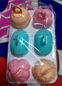 Home Select Plastic 6 Moulds Kulfi Maker