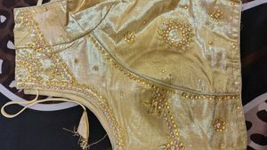 Embellished Golden Blouse