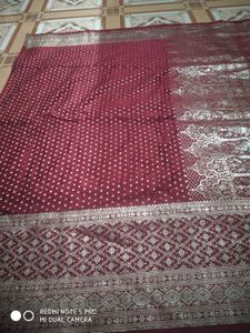 Old Vintage Banarasi Silk Saree