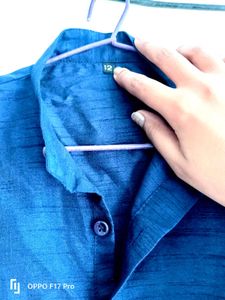 Men's Classic Blue Kurta✨💫