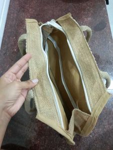 Unique Handmade Jute Tote Bag