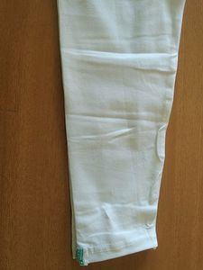 New Branded Ankle Leggings White Colour 4way