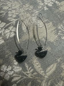 Black Swan Earrings