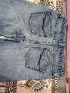 blue light fade bootcut jeans