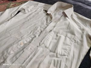 Men's Classic Button-Down WHITE SHIRT/SCHOOL SHIRT