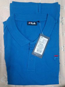 Fila Blue Polo Shirt