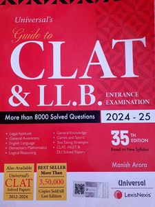 Universal's Guide to CLAT & LL.B. 2024-25