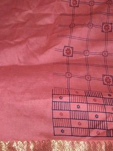 Pretty Pink Floral Dress Material