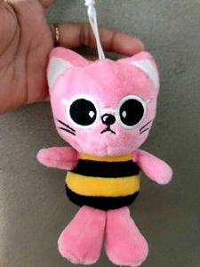 Cute Pink Cat Plush Toy