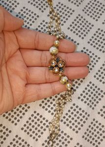 Vintage Pearl & Stone bracelet
