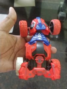 RC Stunt Car Toy one tyre replaced