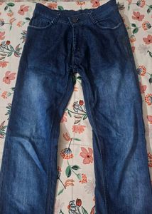 Dark Blue Denim Jeans