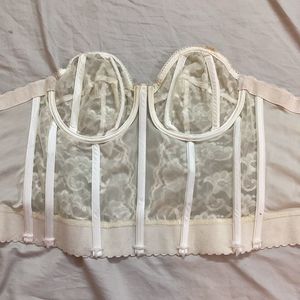 Vintage Goddess Lace Corset Bra