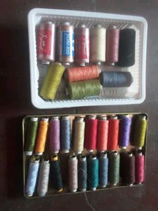 Assorted Thread Spools ( 30 Pieces )