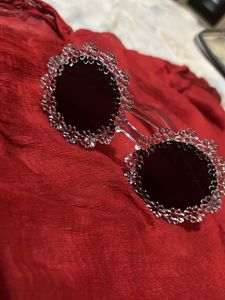 Unique Floral Embellished Sunglasses