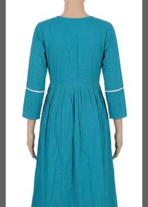 Embroidered Side Slit Kurti