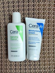 CeraVe Hydrating Cleanser & Moisturising Cream Set