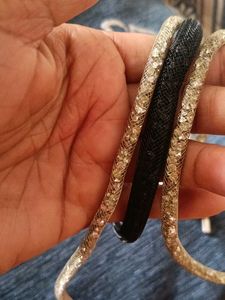 3 combo piece Sparkling Mesh Necklace
