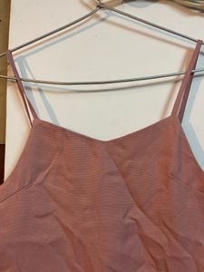 Cute Pink Spaghetti Strap Dress