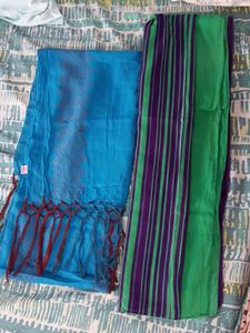 2 Colorful scarfs Set