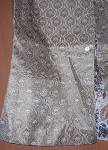 Elegant Brocade Waistcoat with Rhinestone Work