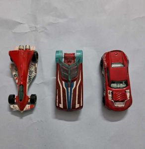 Hot Wheels Red Race Cars Lot
