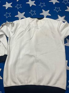 Nautica White Graphic Sweatshirt