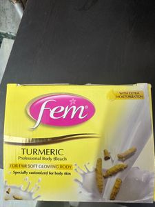 Brand New-Fem Turmeric Body Bleach