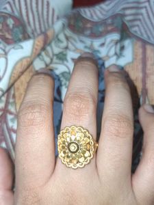 Set of 4 Gold-Tone Ring