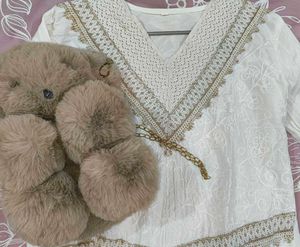 ✨short embroidery Kurti✨