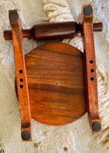 New Wooden Rolling Pin and Board Set