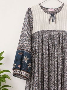 Bohemian Floral Print Kurta
