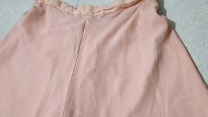 Peach color Flared palazzo