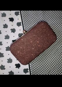 Maroon clutch