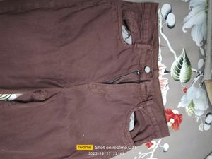 Brown Flare Jeans - Y2K Style