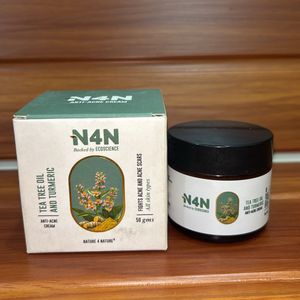 N4N Anti-Acne Cream with Tea Tree &amp; Turmeric