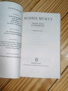 Sudha Murthy Wise And Otherwise