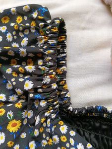 Casual Multicolored Printed Top