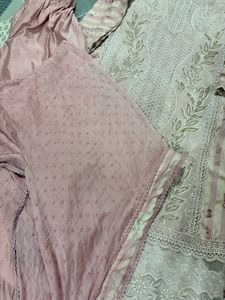 Elegant Chikankari Kurta Set