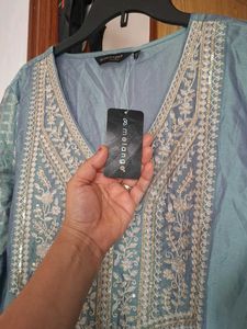 melange kurta and pant