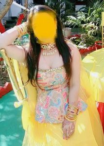🔥Yellow Styles Trending Haldi Celebration Lehnga