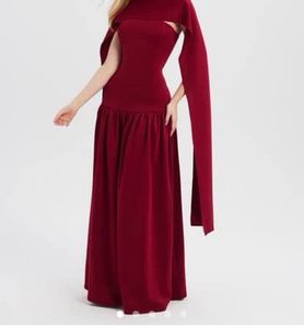 Elegant Red Ethnic Gown