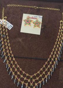 Multi Beads Necklace Set