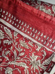 Maroon Printed Kurta Set